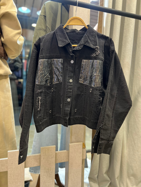 کت جین ذغالی