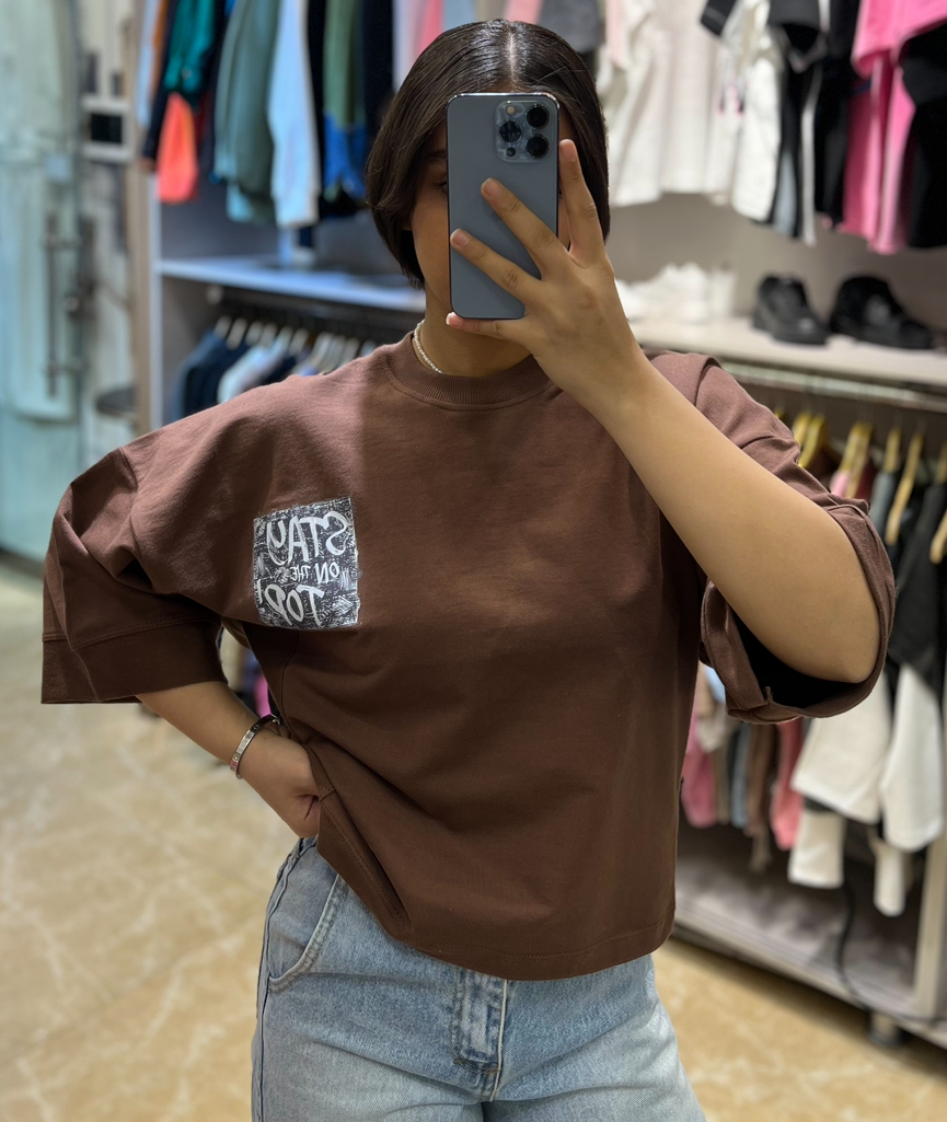 تیشرت باکسی stay