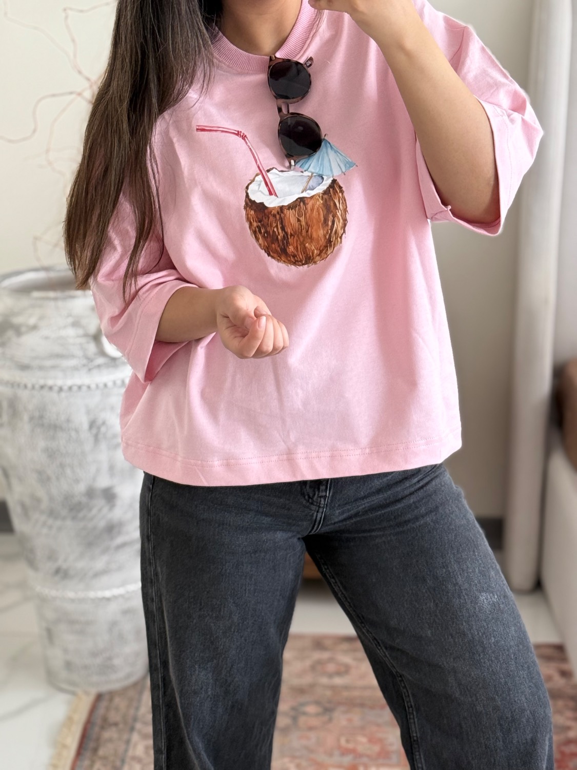 تیشرت تابستونی نارگیل🥥