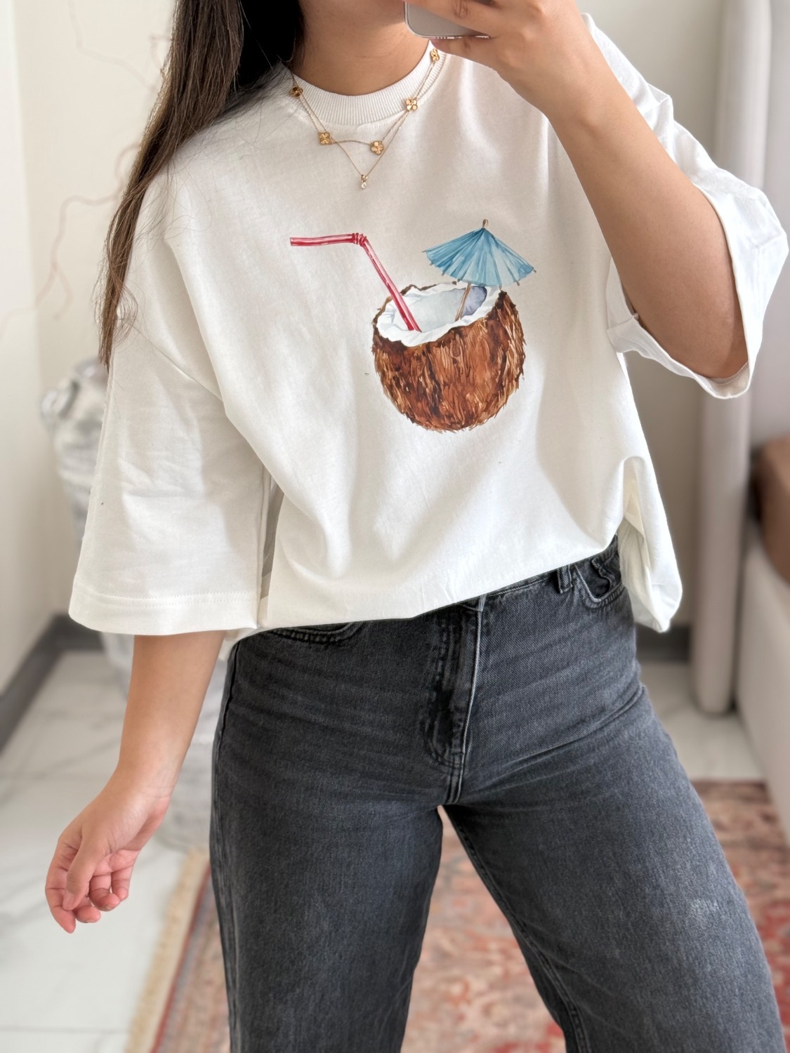 تیشرت تابستونی نارگیل🥥