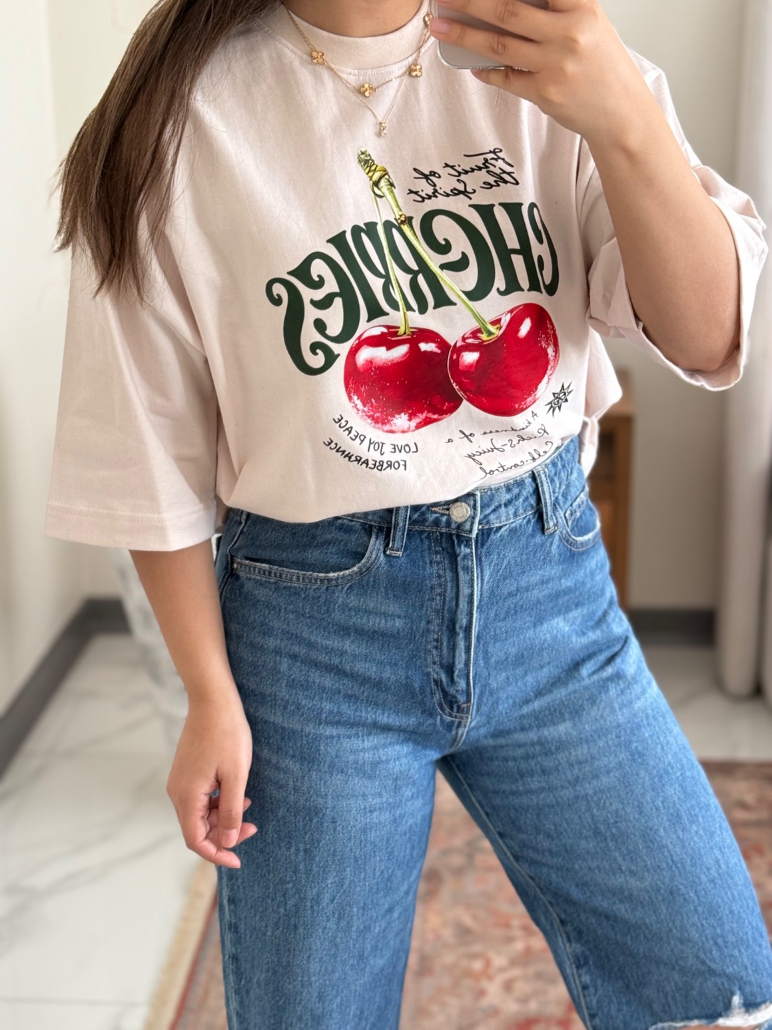 تیشرت تابستونی گیلاس🍒