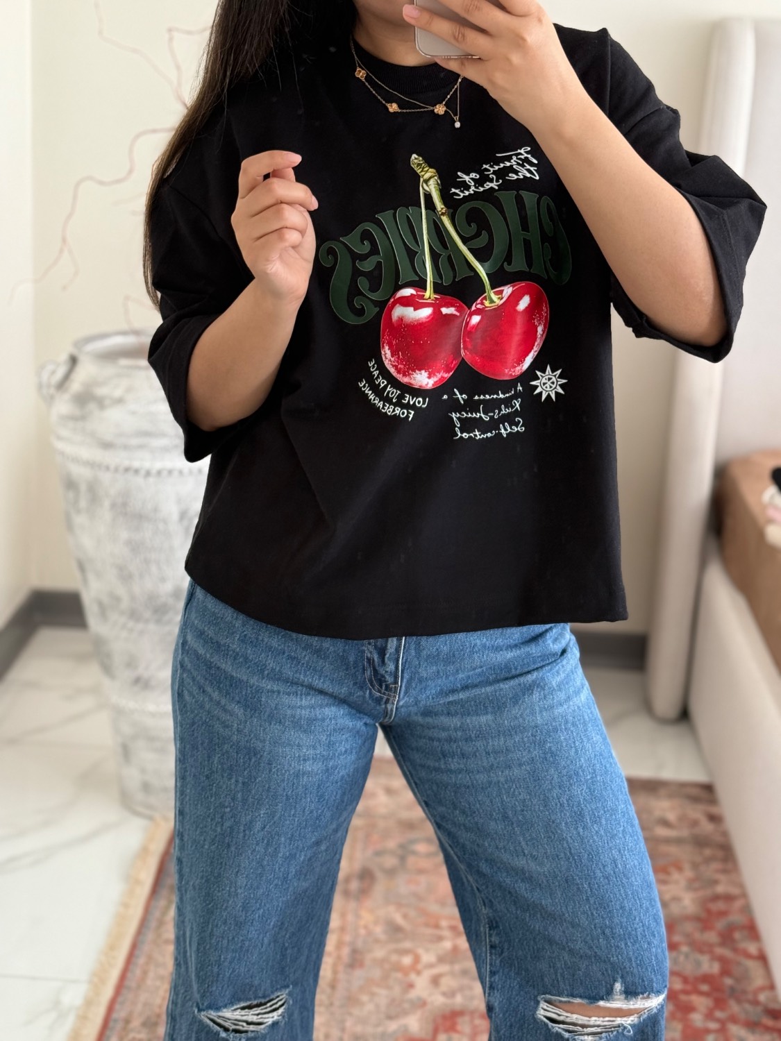 تیشرت تابستونی گیلاس🍒