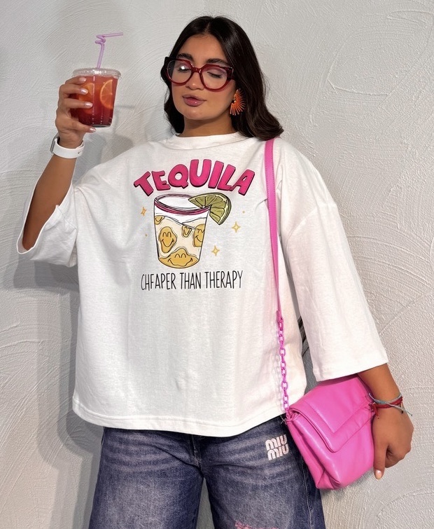 تیشرت تابستونی تکیلا🍺🥂